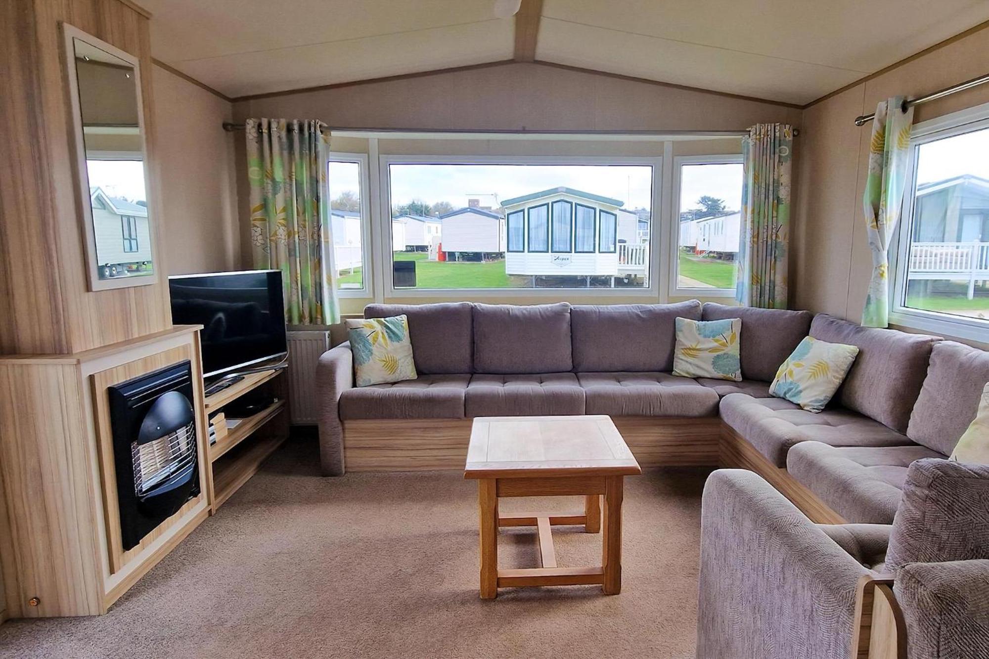 8 Berth Caravan For Hire At Manor Park Near To A Great Beach Ref 23041C 亨斯坦顿 外观 照片